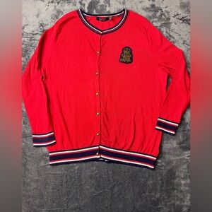 Lauren Ralph Lauren Bullion-Patch Cardigan